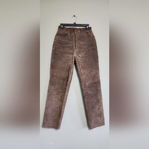 Vintage Bill Blass Leather Jeans
